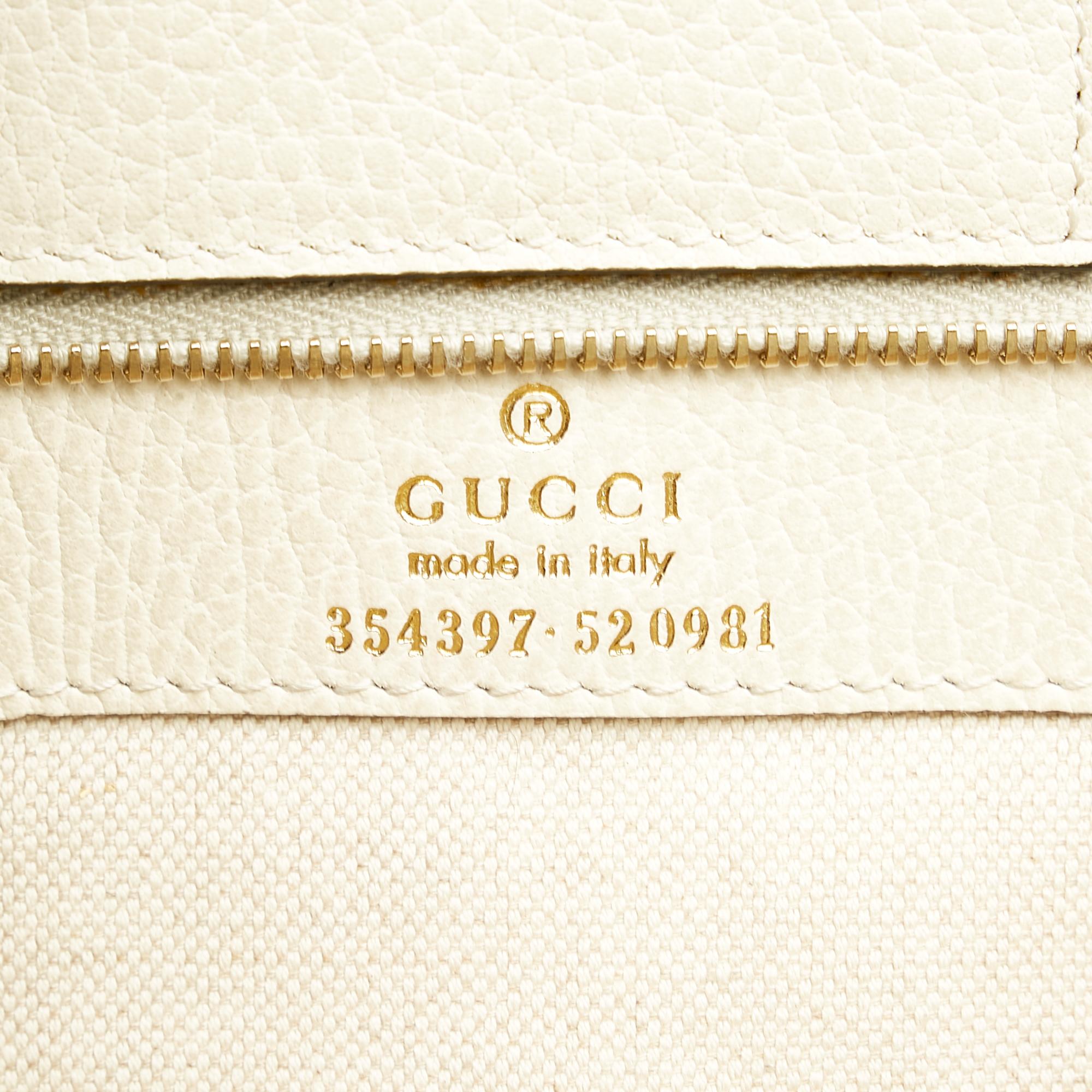Gucci Swing Leather Tote Bag (SHG-32809)