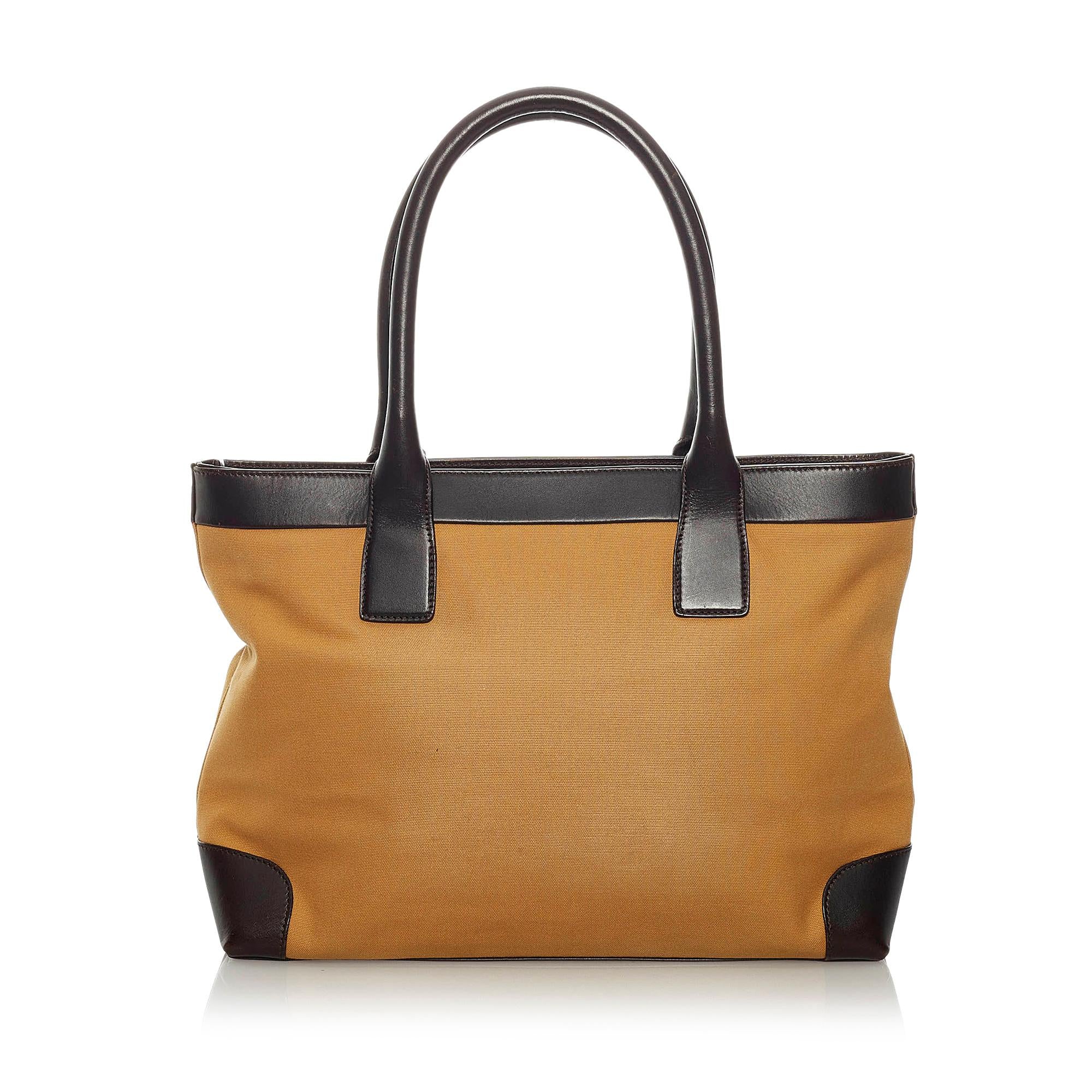 Gucci Web Canvas Tote Bag (SHG-29055)