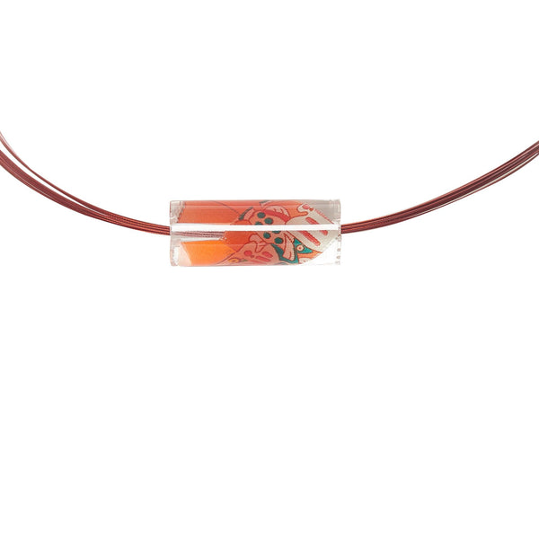 Hermes Bijouterie Fantaisie Resin Wire Necklace (SHG-27675)