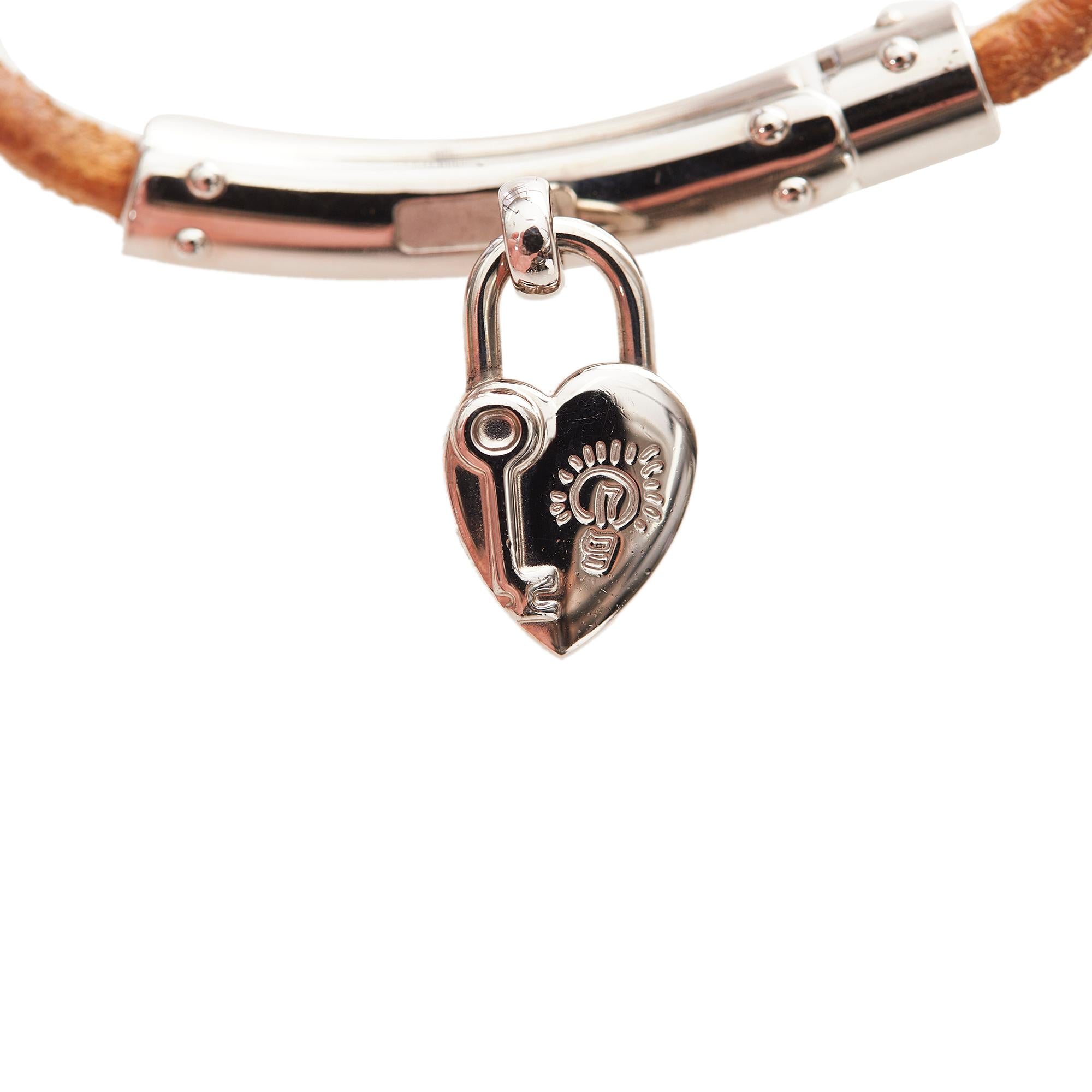 Hermes Cadena Leather Choker (SHG-27866)