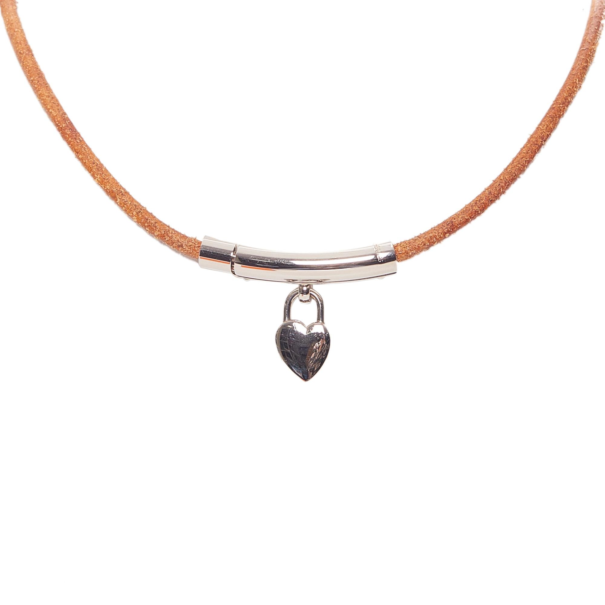Hermes Cadena Leather Choker (SHG-27866)
