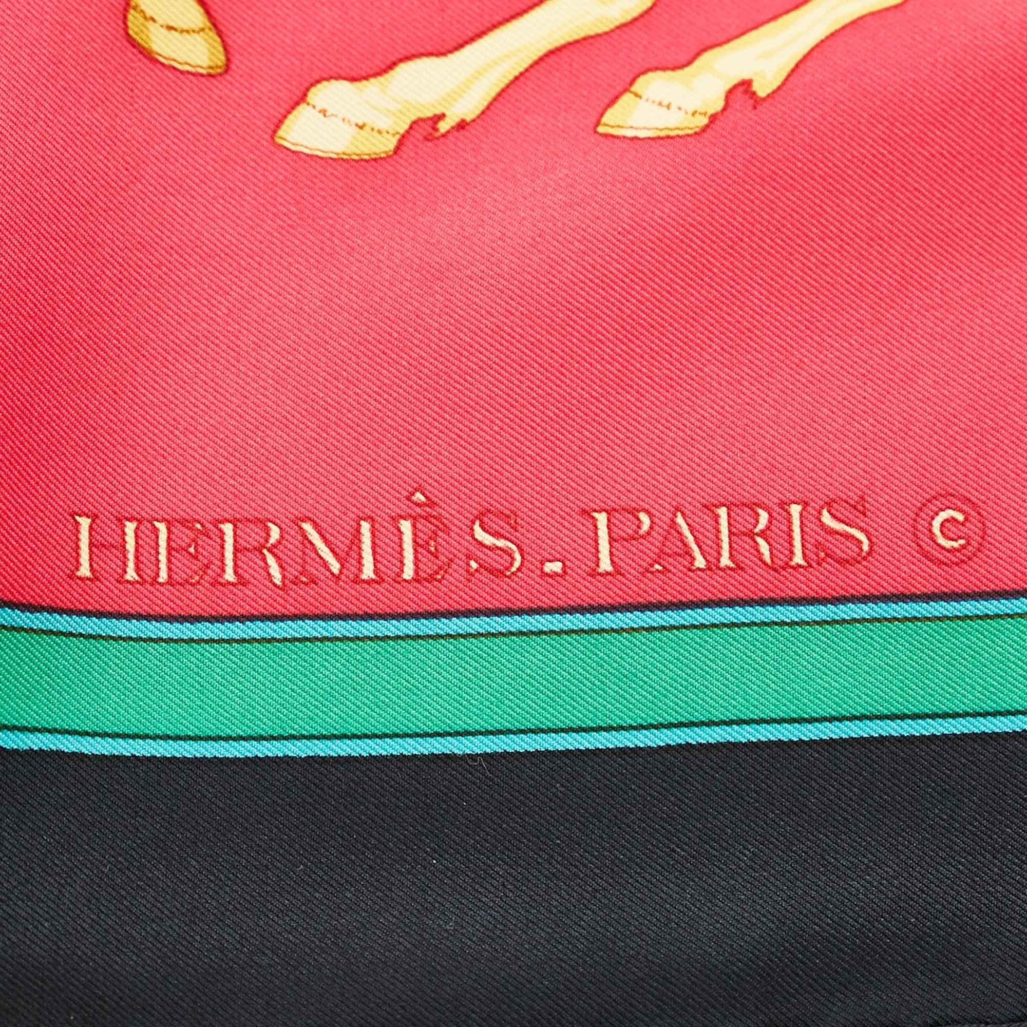 Hermes Carrousel Silk Scarf (SHG-37384)