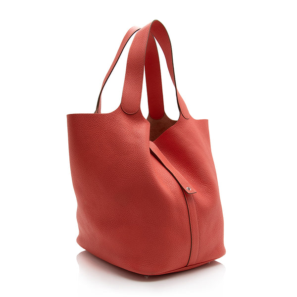 Hermes Picotin 18 Top Handle Bag Clemence