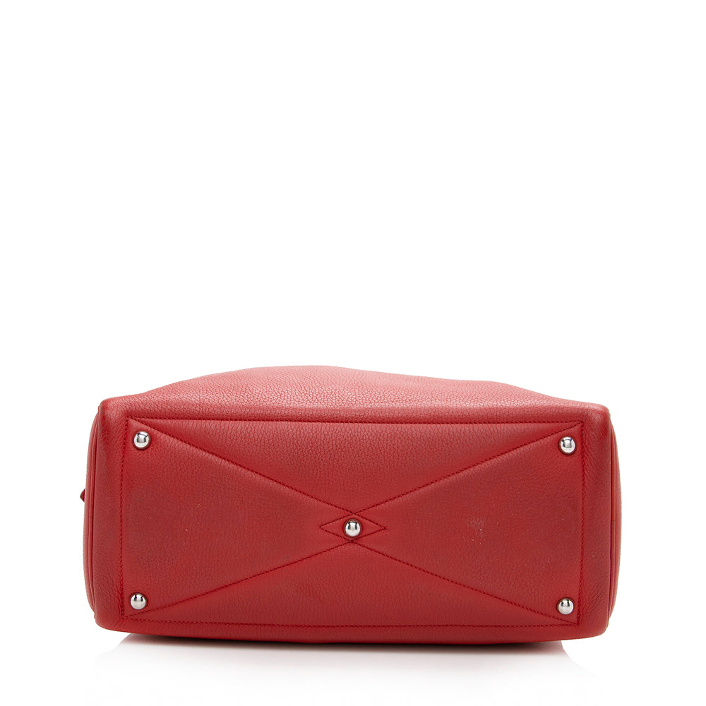 Hermes Clemence Victoria II f35 cm Satchel - FINAL SALE (SHF-15062)