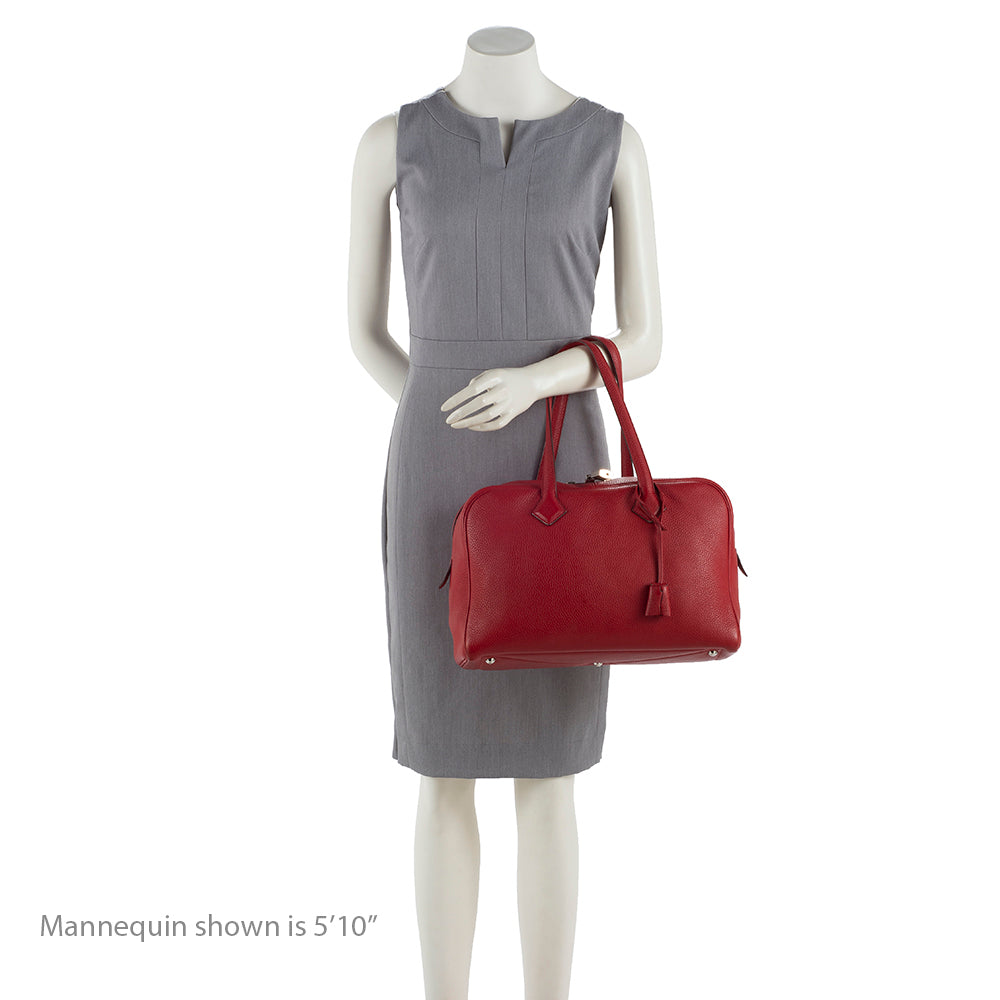 Hermes Clemence Victoria II f35 cm Satchel - FINAL SALE (SHF-15062)