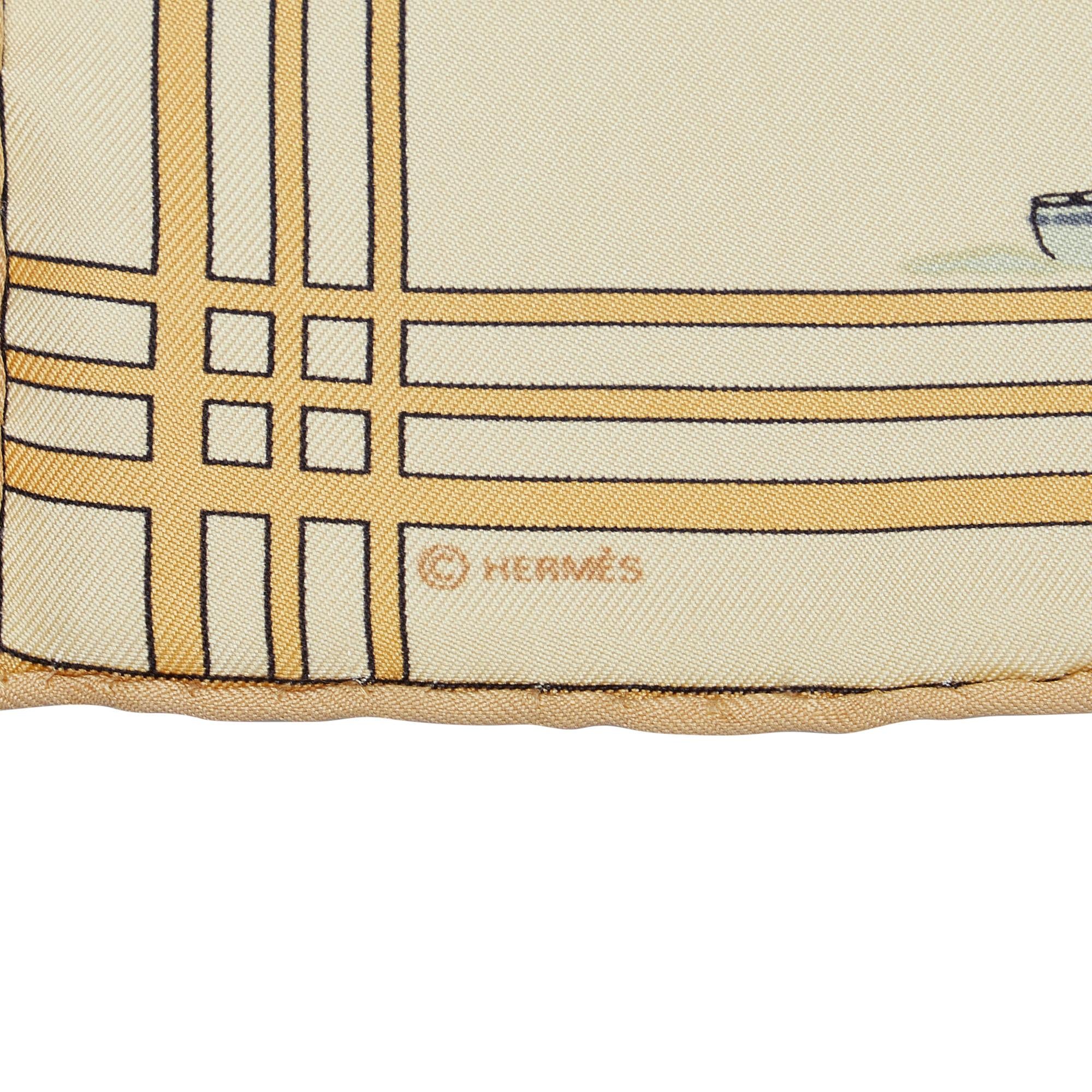 Hermes Constellation Silk Scarf (SHG-36507)