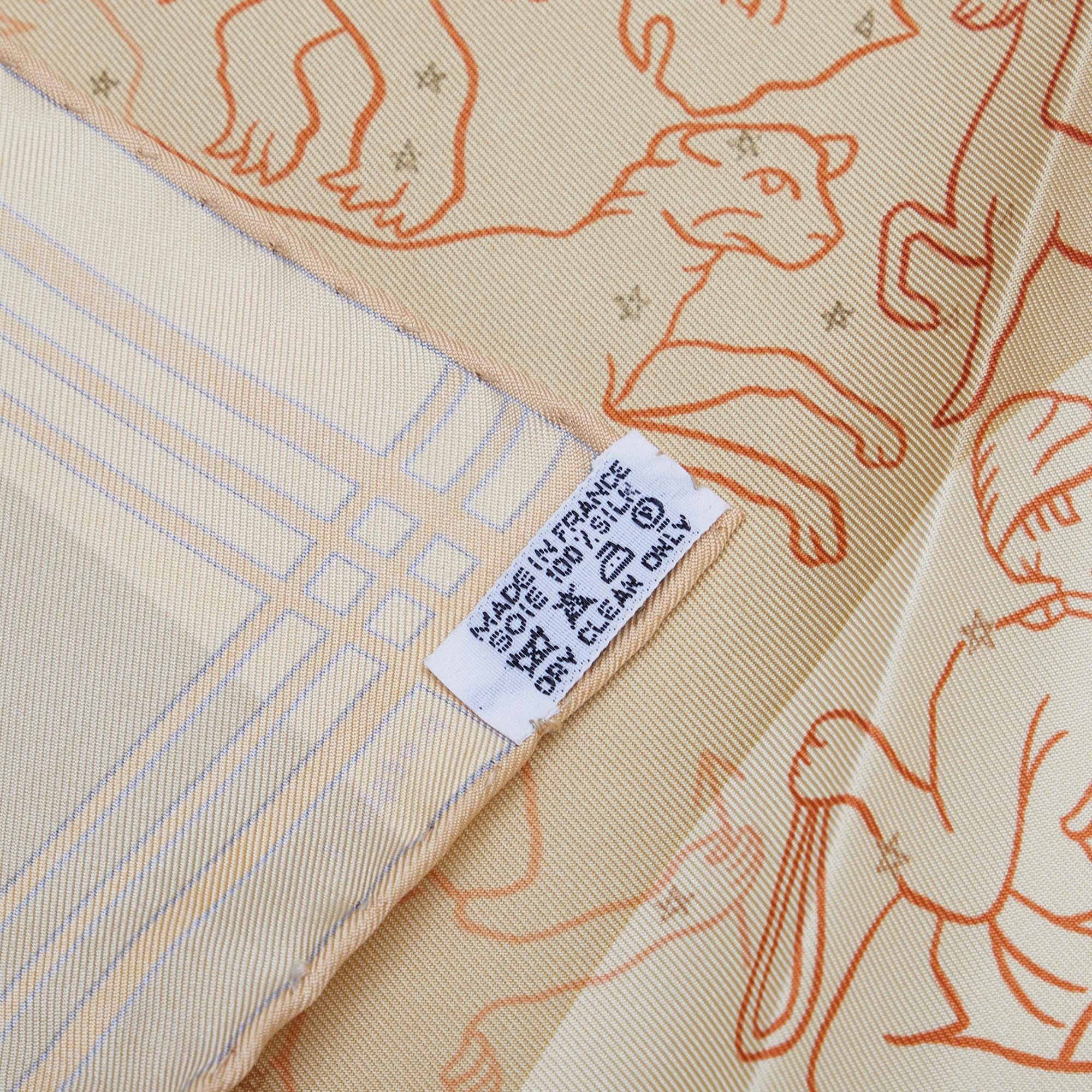 Hermes Constellation Silk Scarf (SHG-36507)