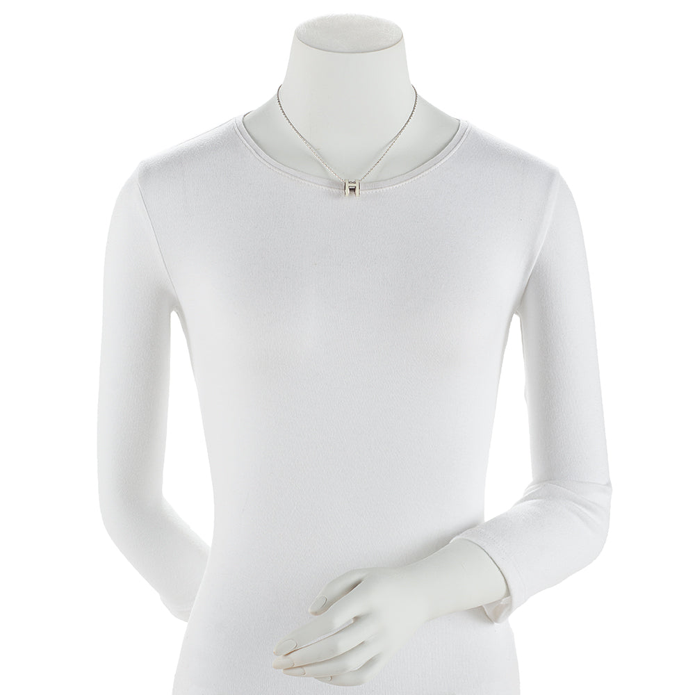 Hermes H Pop Pendant Necklace (SHF-18849)
