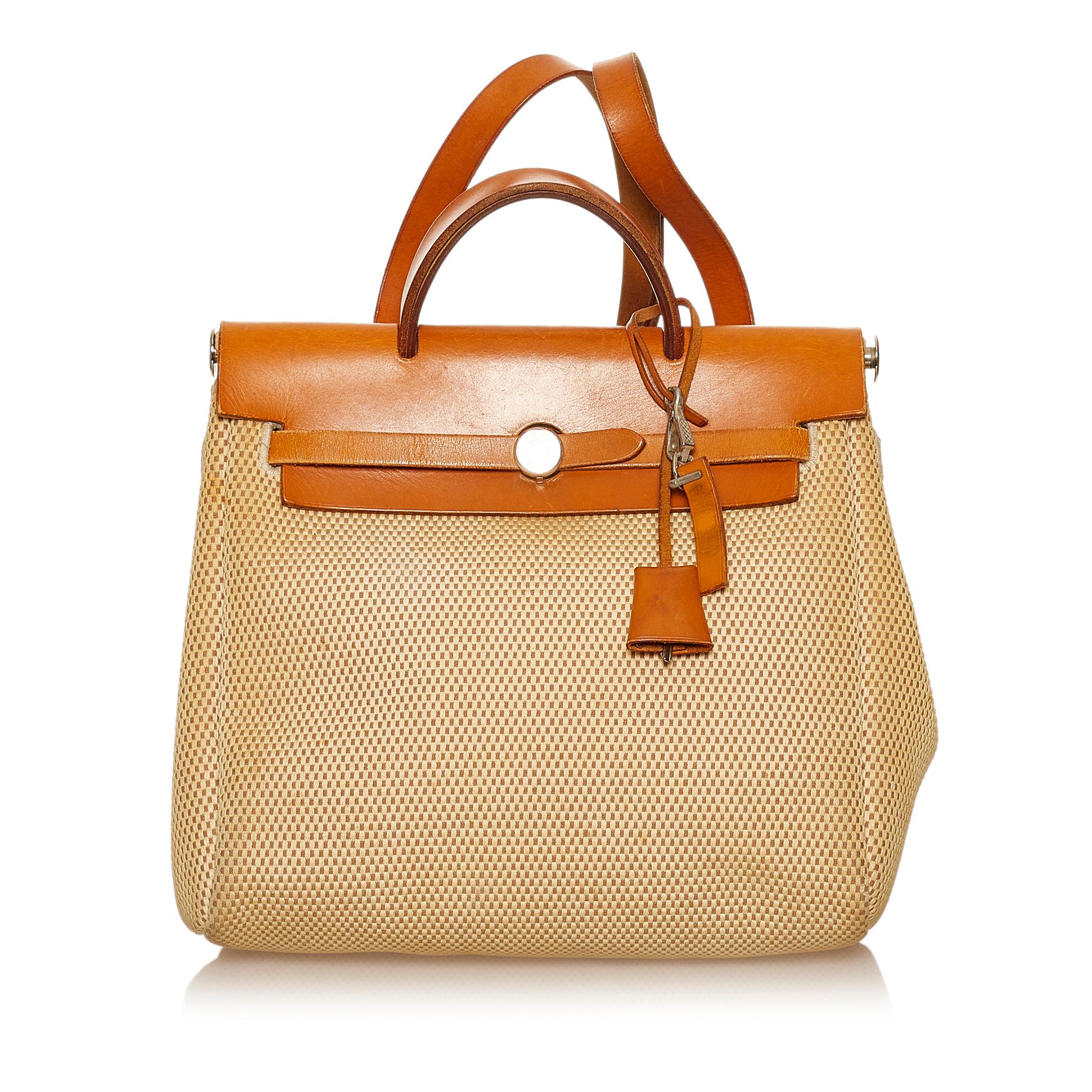 Hermes Herbag Canvas Backpack (SHG-29550)