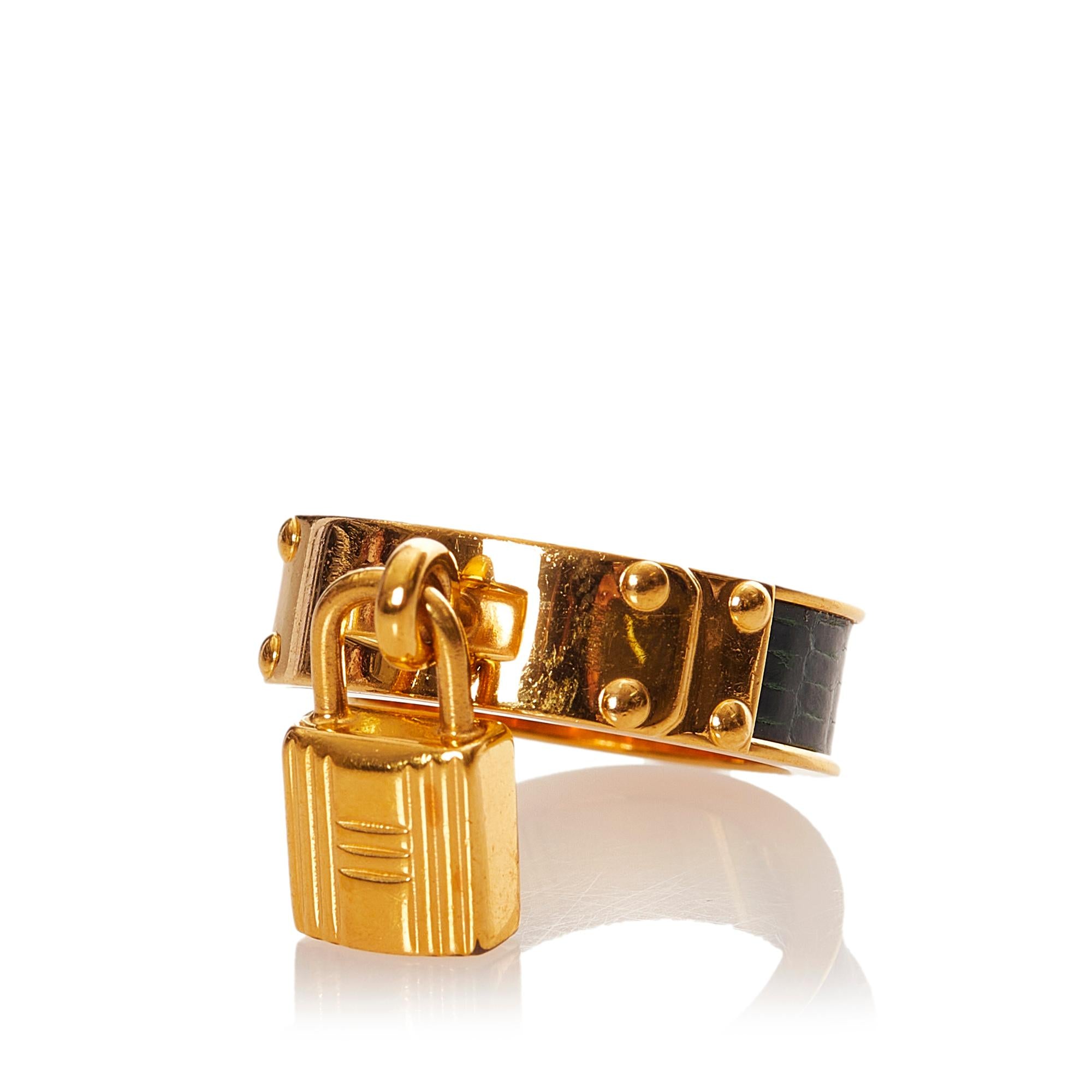 Hermes Loop Charms Cadenas Scarf Ring (SHG-27865)