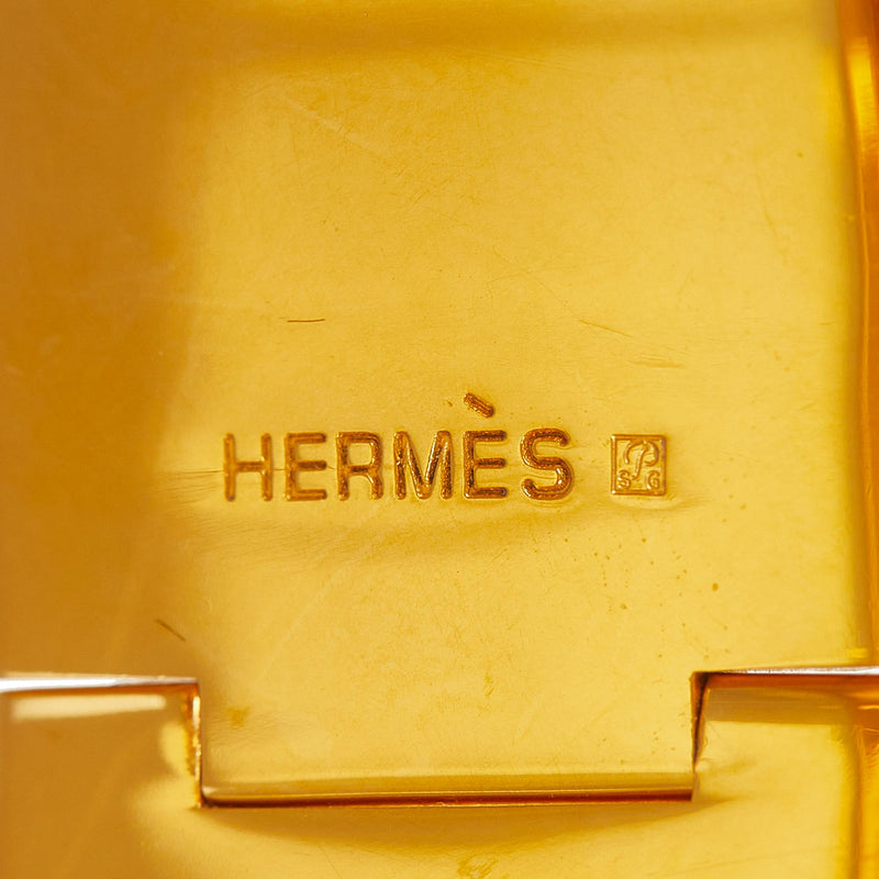 Hermes Loquet Enamel Bracelet (SHG-27042)
