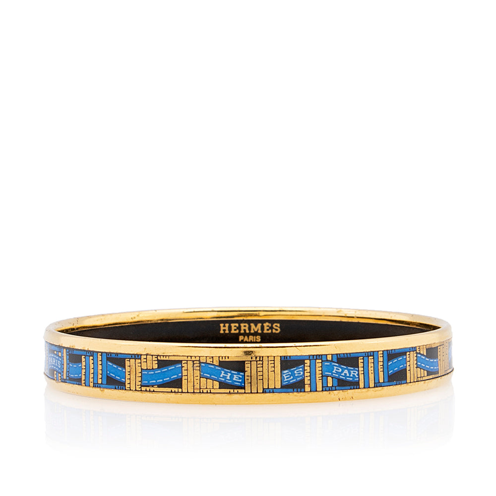 Printed Enamel Narrow Bracelet (SHF-17701)
