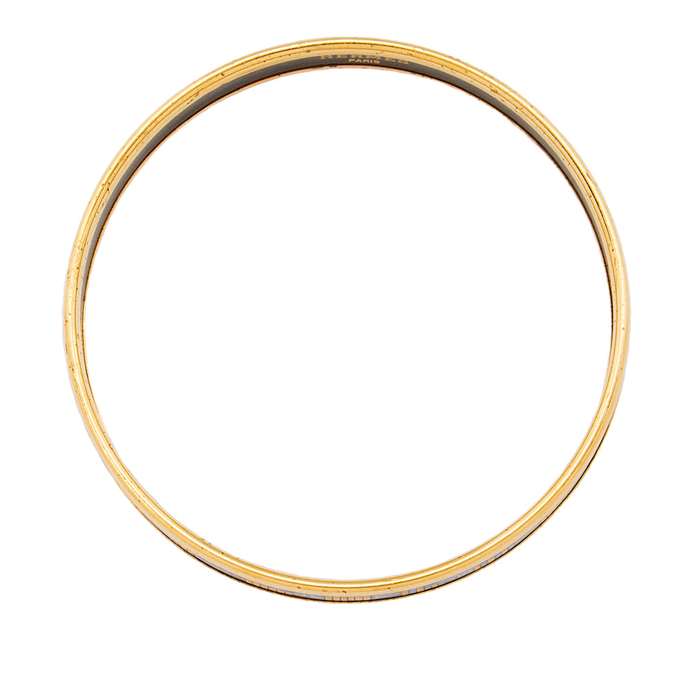 Printed Enamel Narrow Bracelet (SHF-17701)