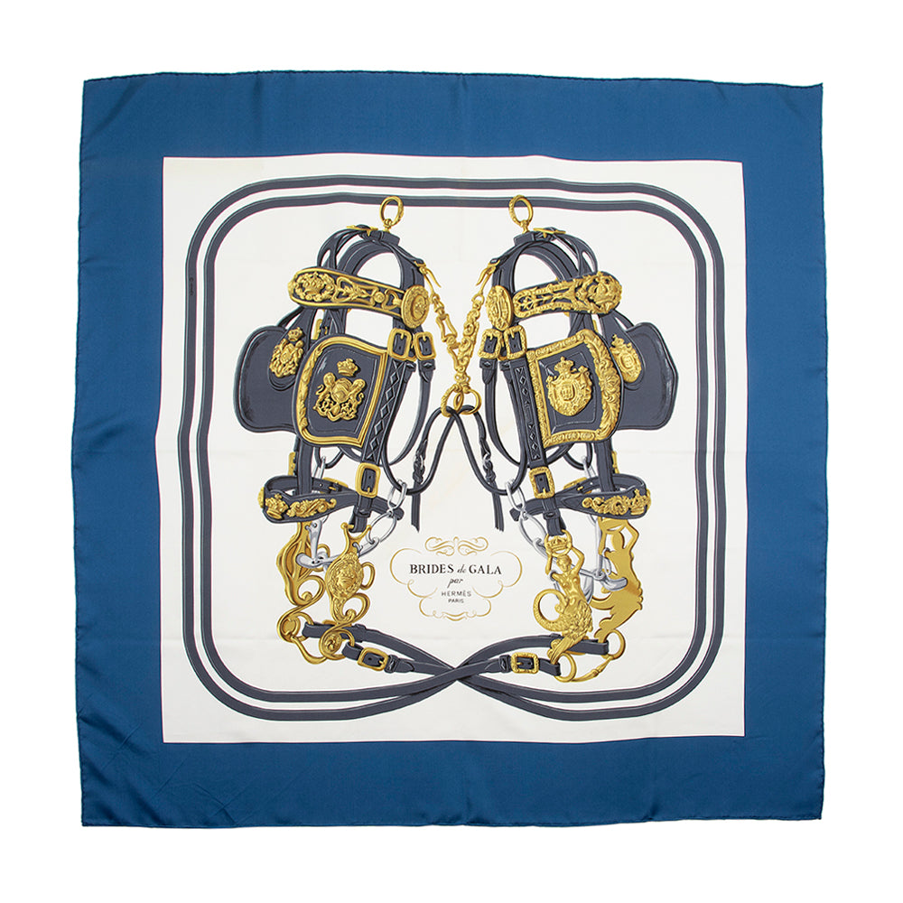 Hermes Silk 90cm Scarf (SHF-21095)