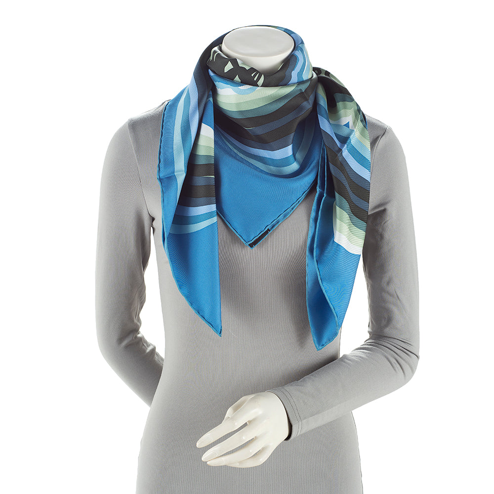 Hermes Silk Brides de Gala Shadow 90cm Scarf (SHF-20649)