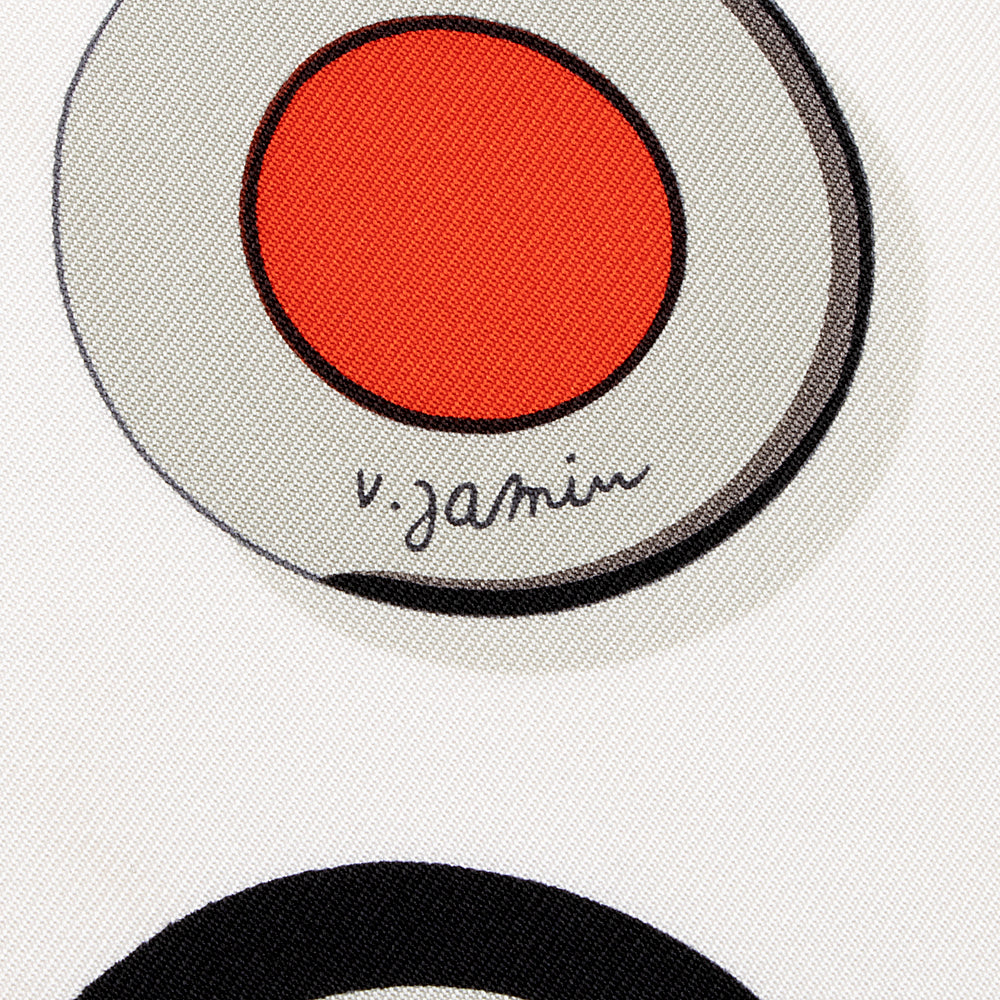 Hermes Silk Carre en Boucles 90cm Scarf (SHF-18456)