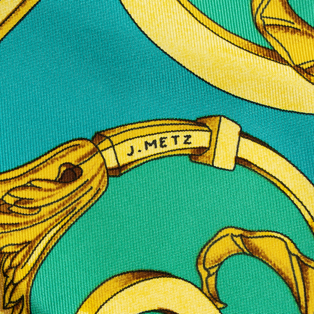 Hermes Silk Les Tuileries 90 cm Scarf (SHF-17732)
