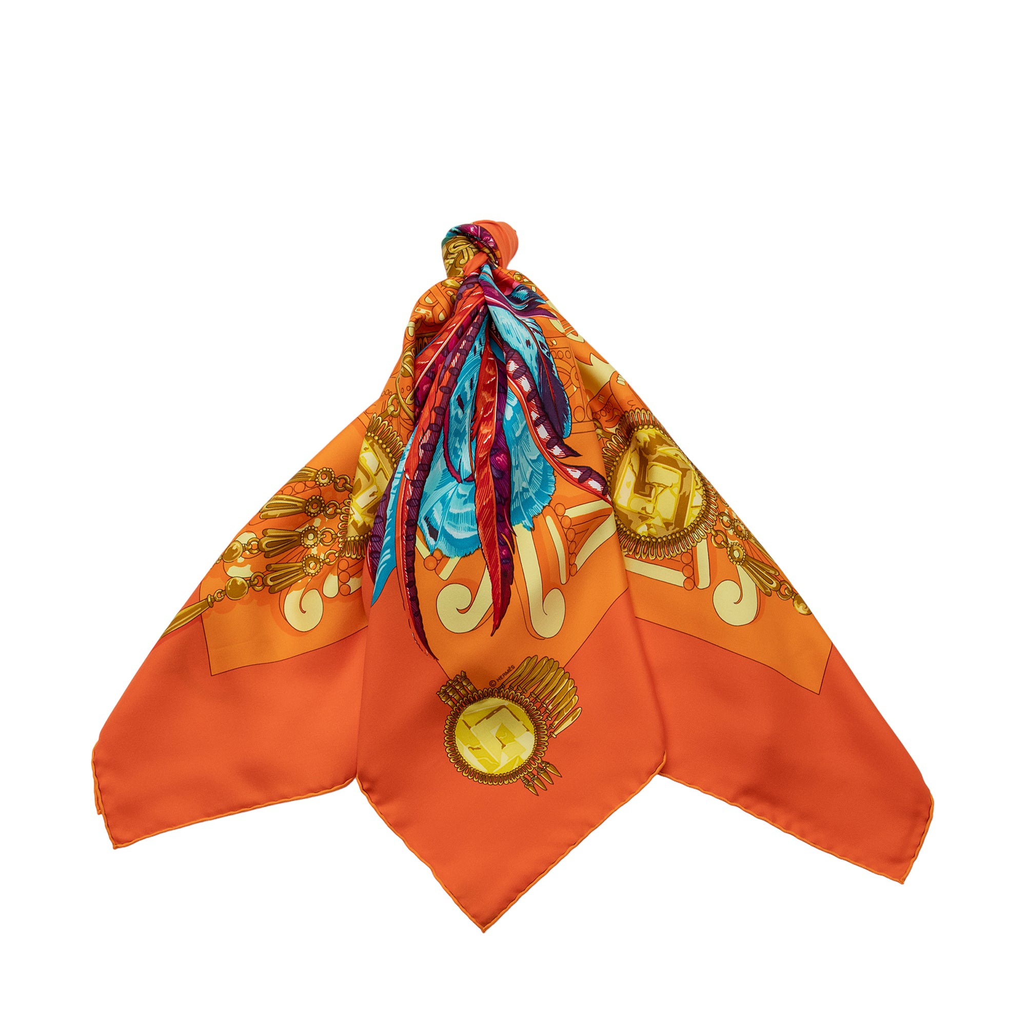 Hermes Silk Mexique 90cm Scarf (SHF-JEiZyi)
