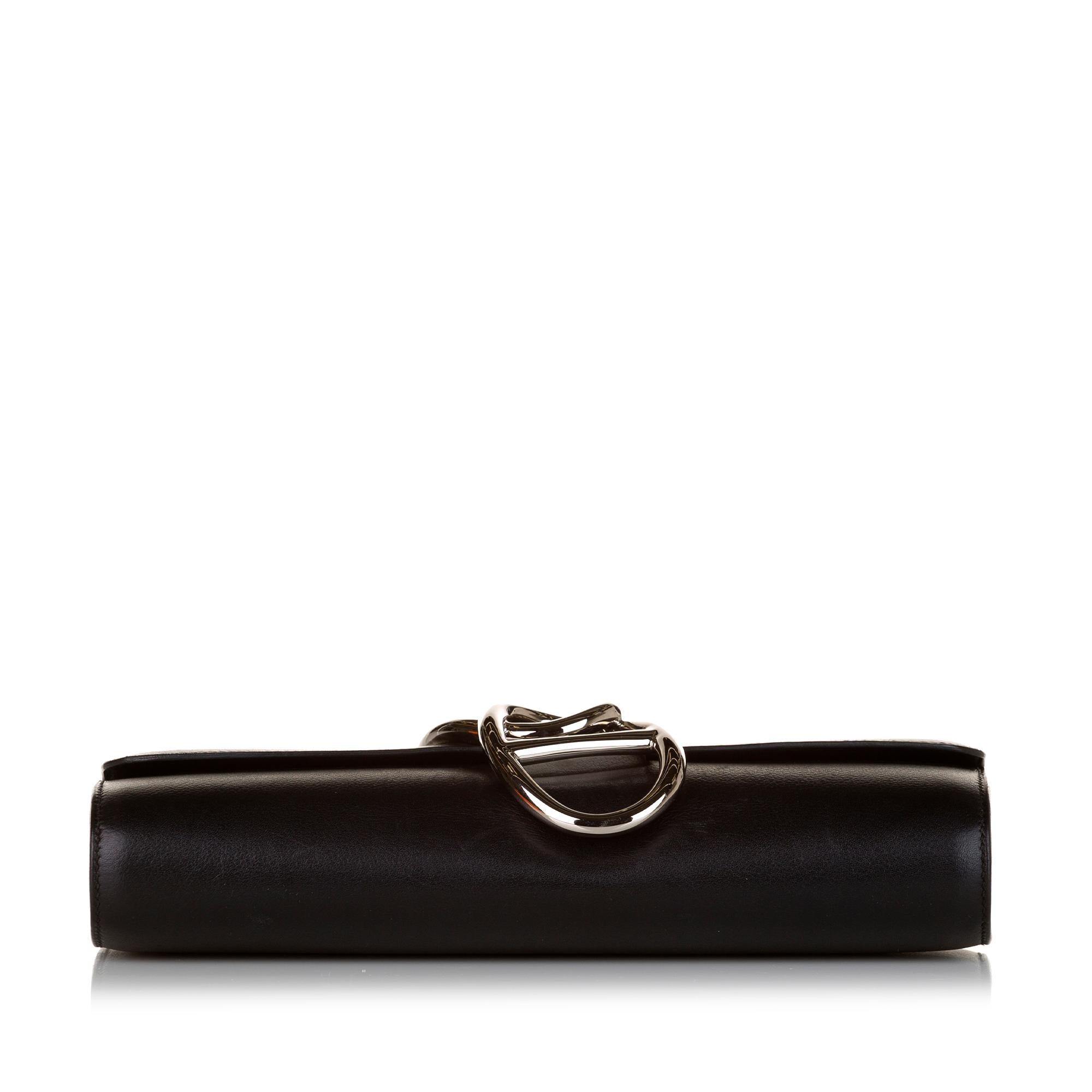 Hermes Tadelakt Egee Clutch Bag (SHG-37383)
