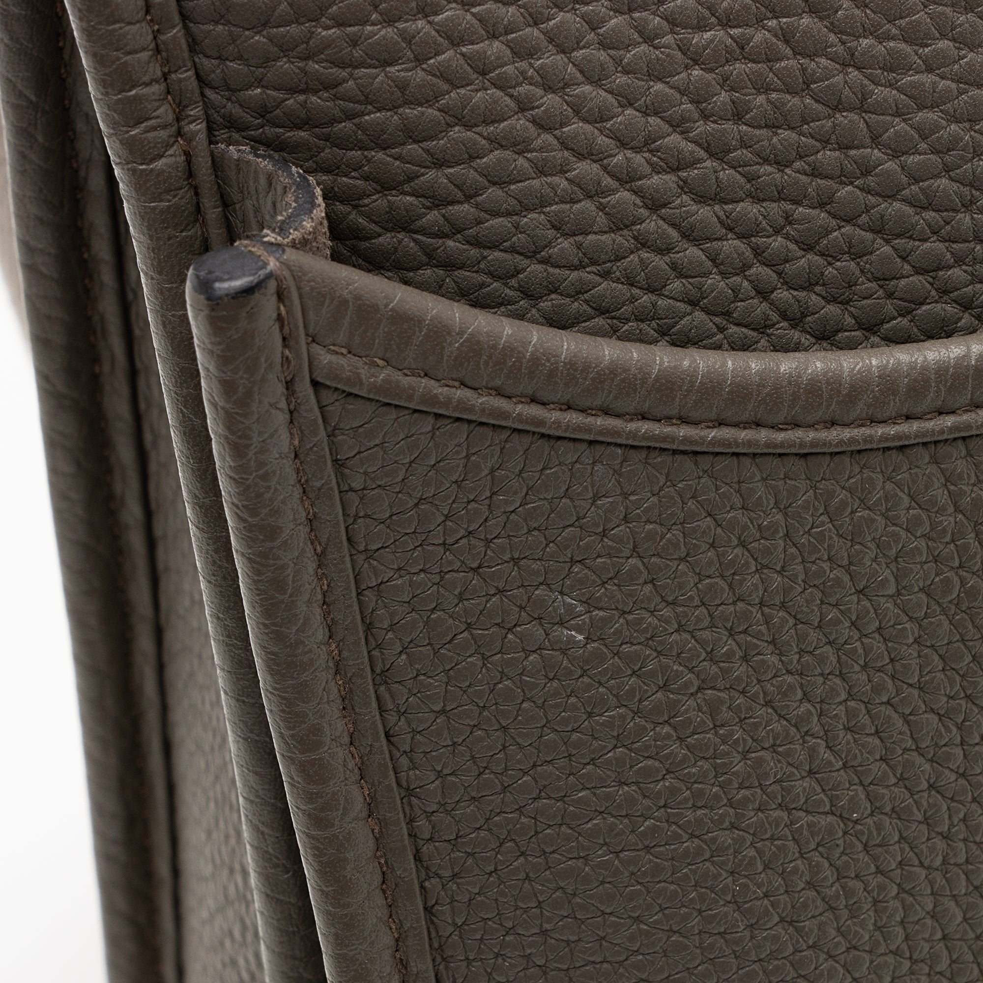 Hermes Taurillon Clemence Evelyne III PM Shoulder Bag (SHF-22515)