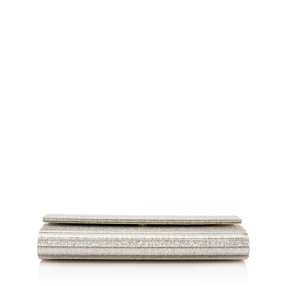 Jimmy Choo Acrylic Glitter Sweetie Clutch (SHF-19356)