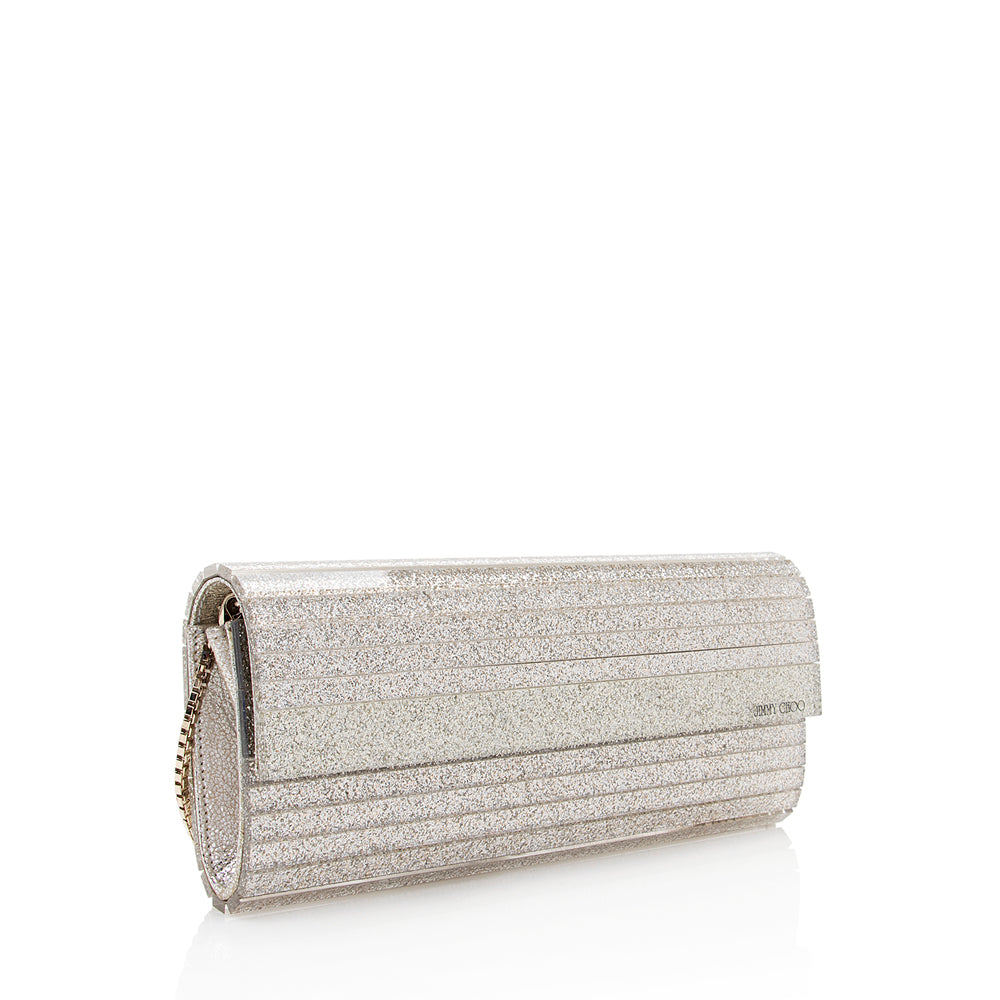 Jimmy Choo Acrylic Glitter Sweetie Clutch (SHF-19356)