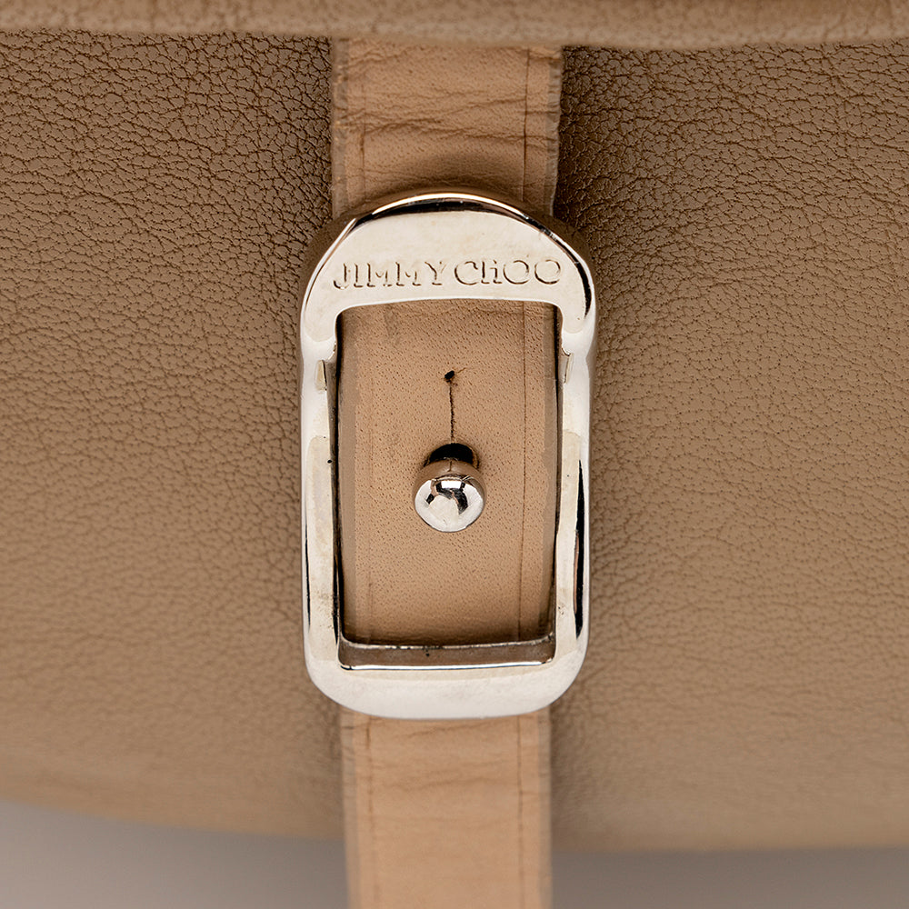 Jimmy Choo Leather Becka Chain Messenger Bag - FINAL SALE (SHF-14165)