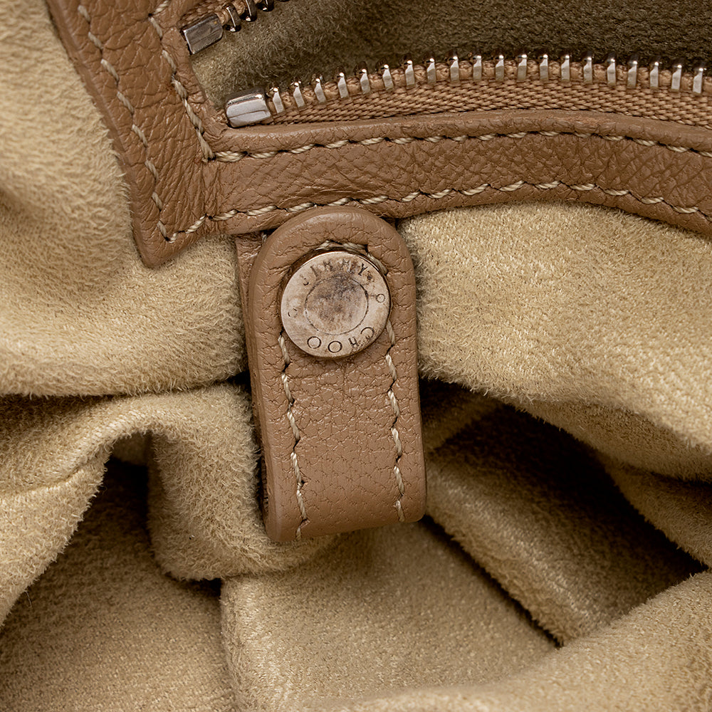 Jimmy Choo Leather Becka Chain Messenger Bag - FINAL SALE (SHF-14165)