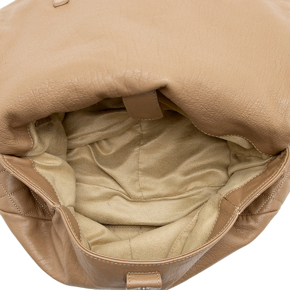 Jimmy Choo Leather Becka Chain Messenger Bag - FINAL SALE (SHF-14165)