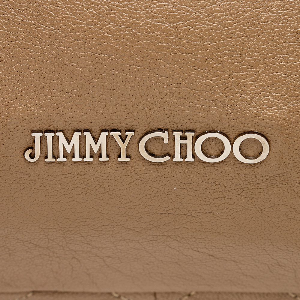 Jimmy Choo Leather Becka Chain Messenger Bag - FINAL SALE (SHF-14165)