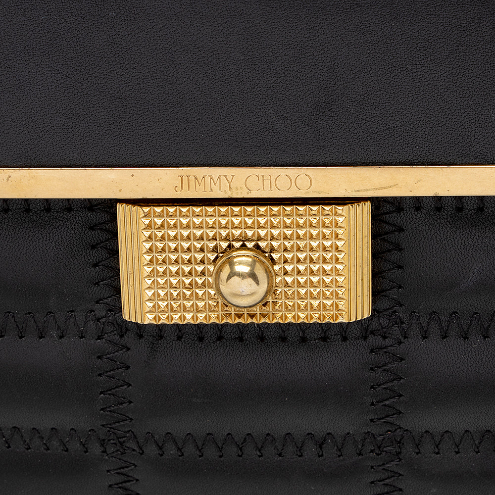 Jimmy Choo Leather Satchel (SHF-17957)