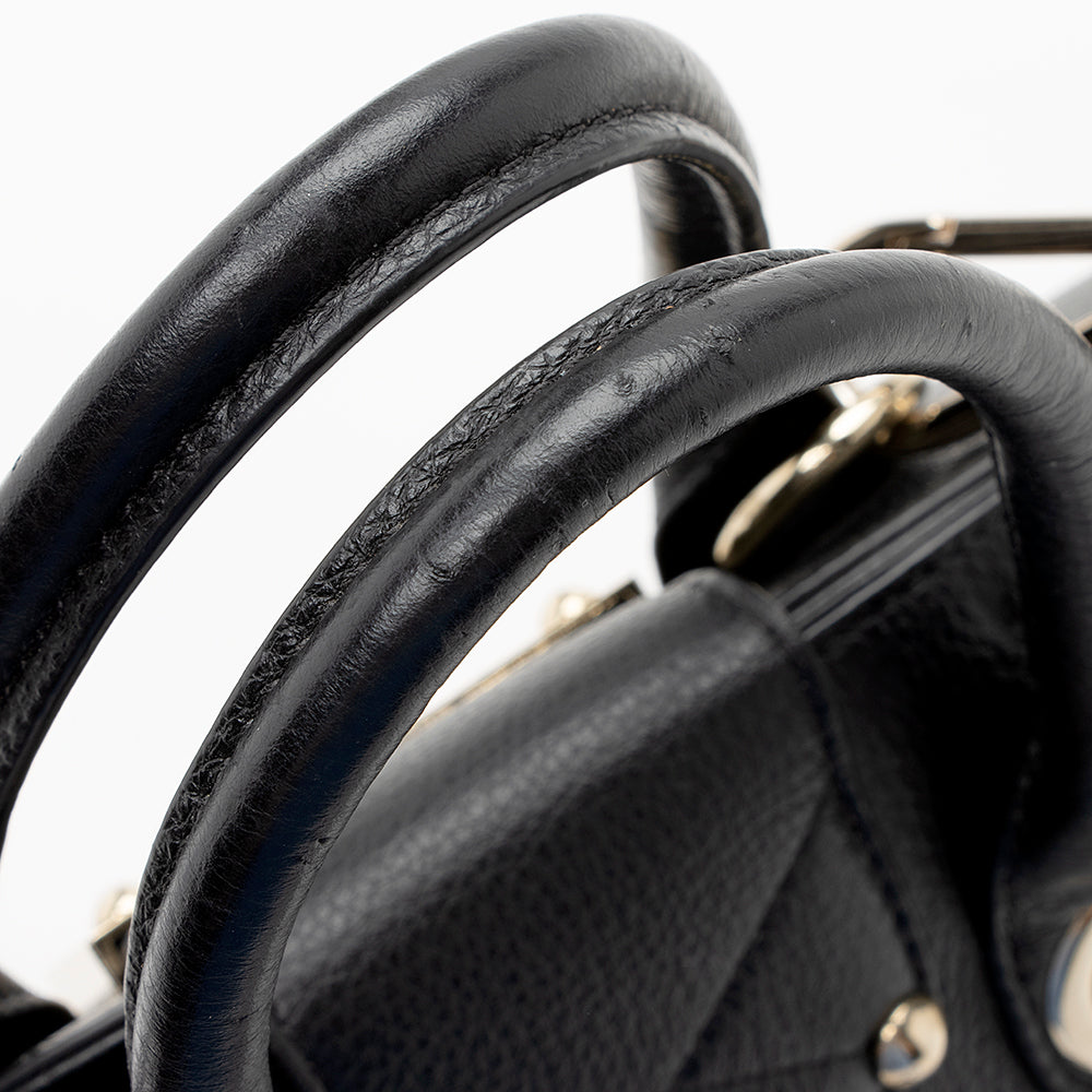 Jimmy Choo Leather Riley Mini Satchel (SHF-21193)