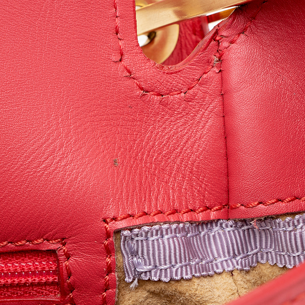 Jimmy Choo Leather Tulita Top Handle Shoulder Bag - FINAL SALE (SHF-19676)