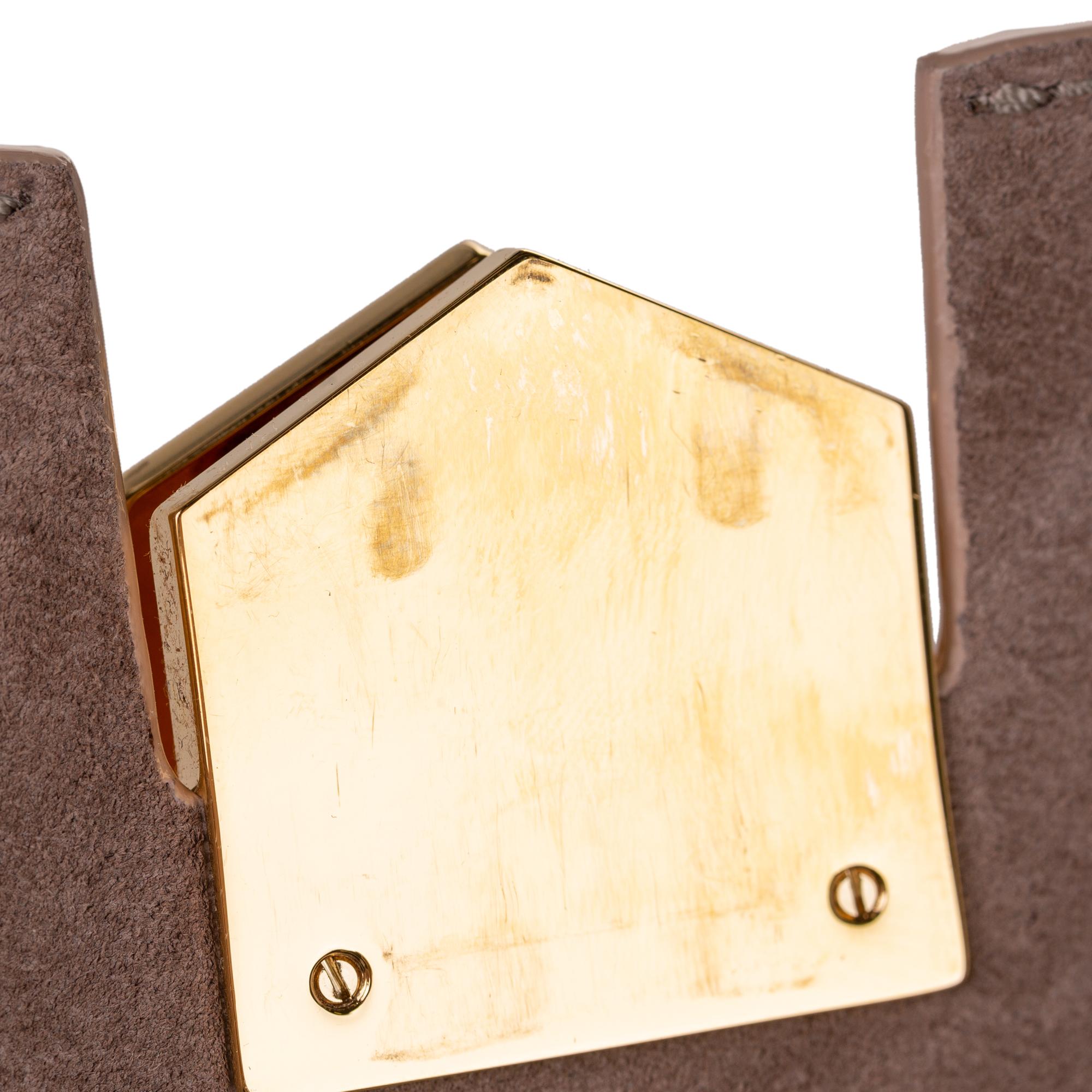 Jimmy Choo Mini Lockett Leather Crossbody Bag (SHG-31211)