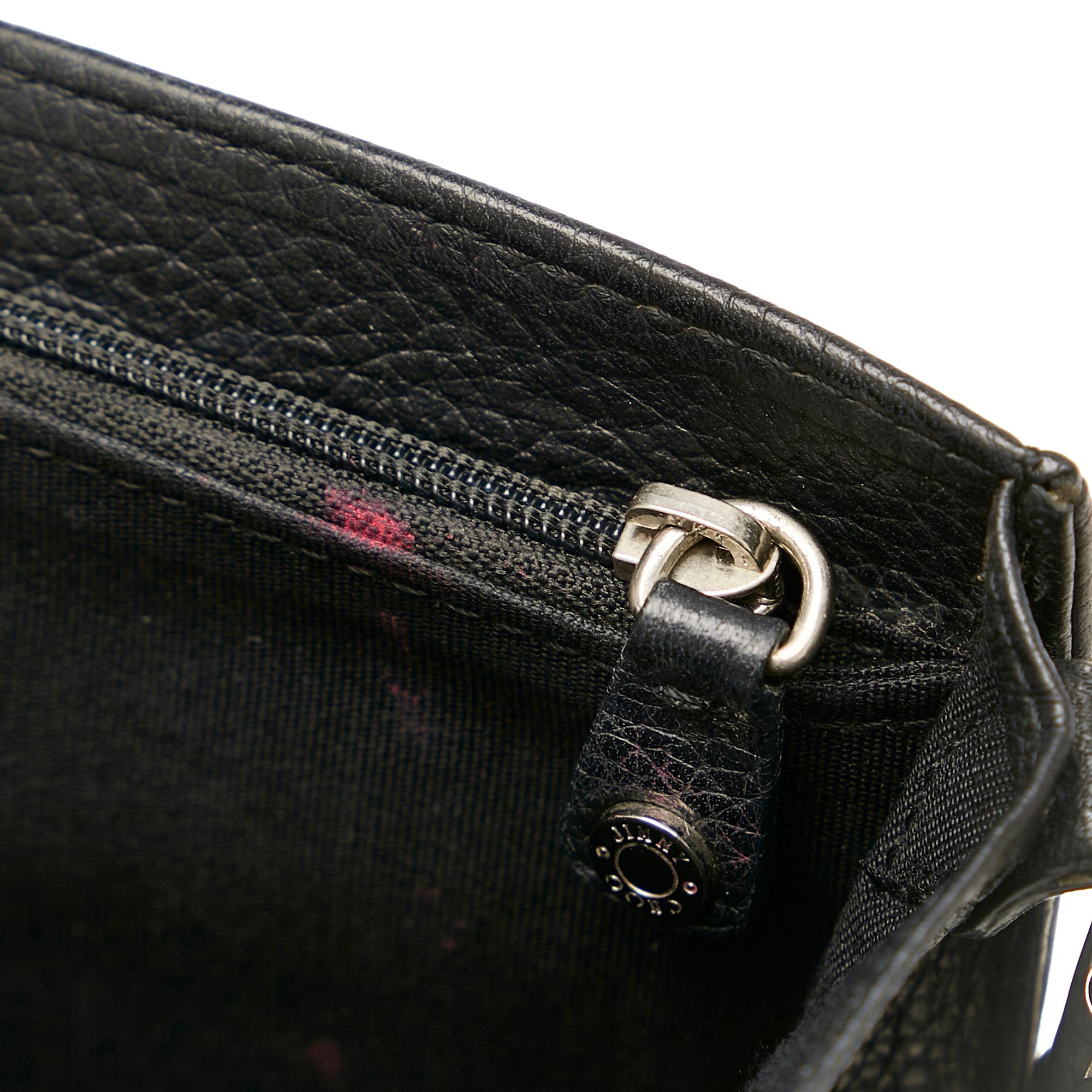 Jimmy Choo Studded Leather Baguette (SHG-25938)