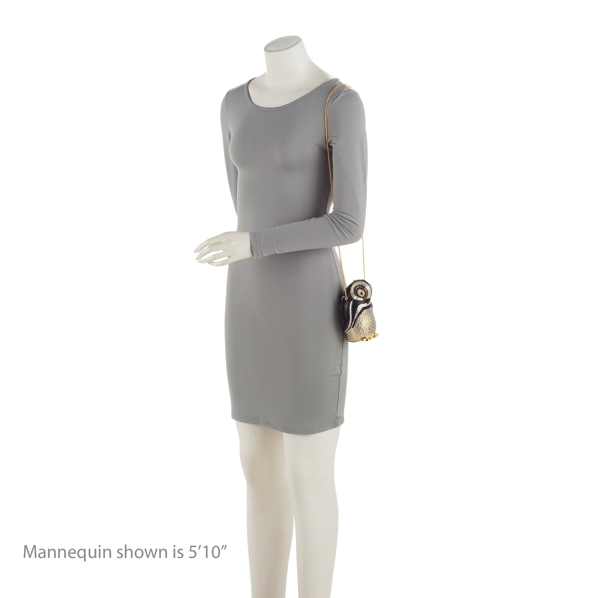 Judith Leiber Crystal Shy Penguin Minaudiere (SHF-23947)