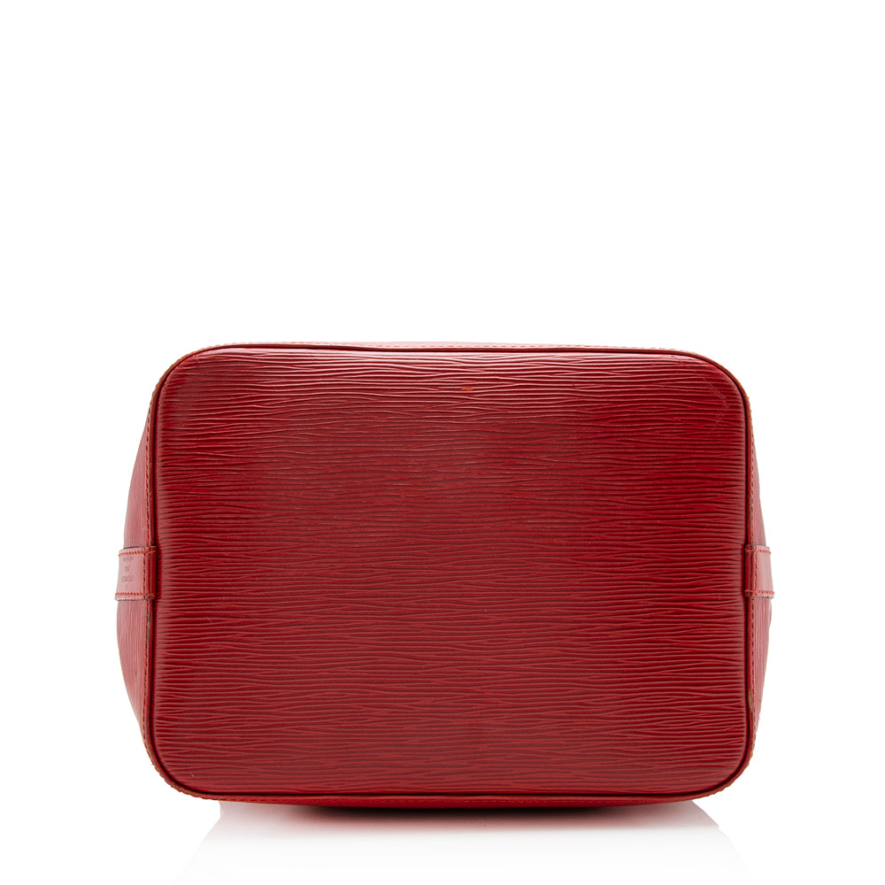 Louis Vuiton Vintage Epi Leather Petit Noe Shoulder Bag (SHF-14895)