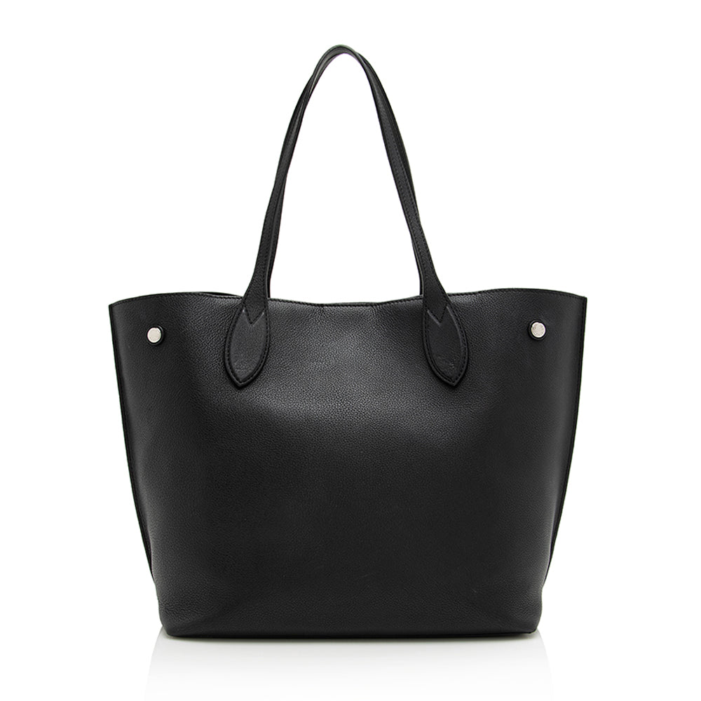 Louis Vuitton Calfskin Lockme Go Tote (SHF-22923)