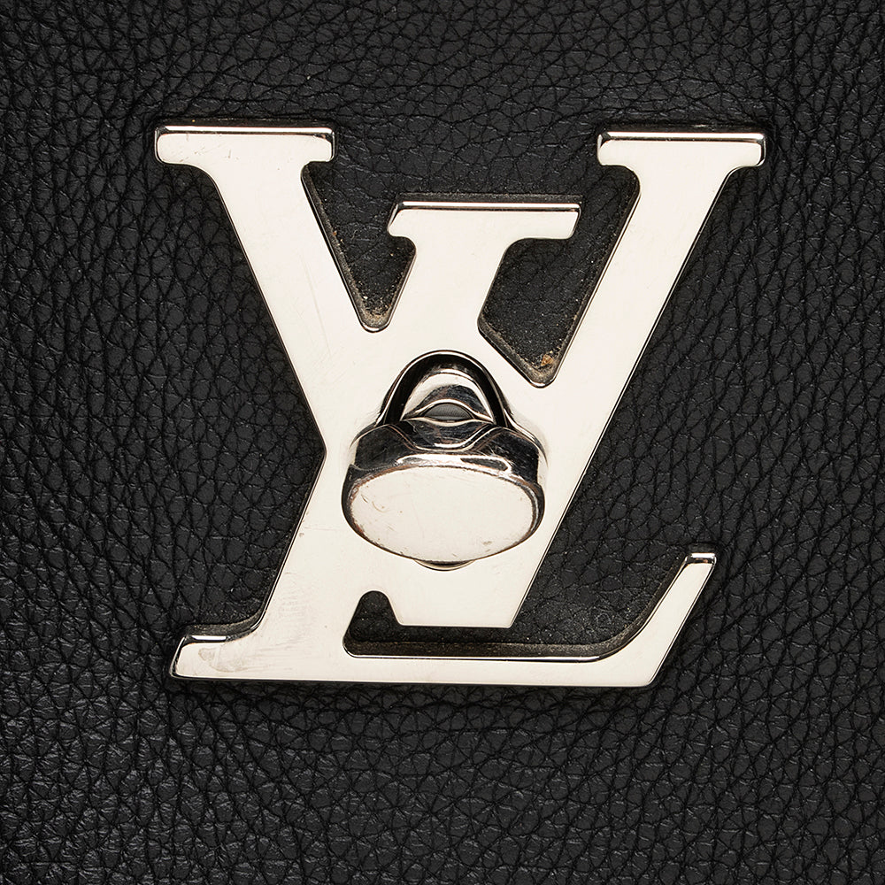 Louis Vuitton Calfskin Lockme Go Tote (SHF-22923)