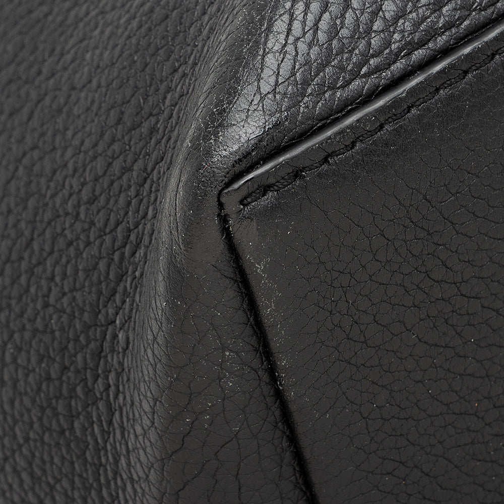 Louis Vuitton Calfskin Lockme Go Tote (SHF-22923)