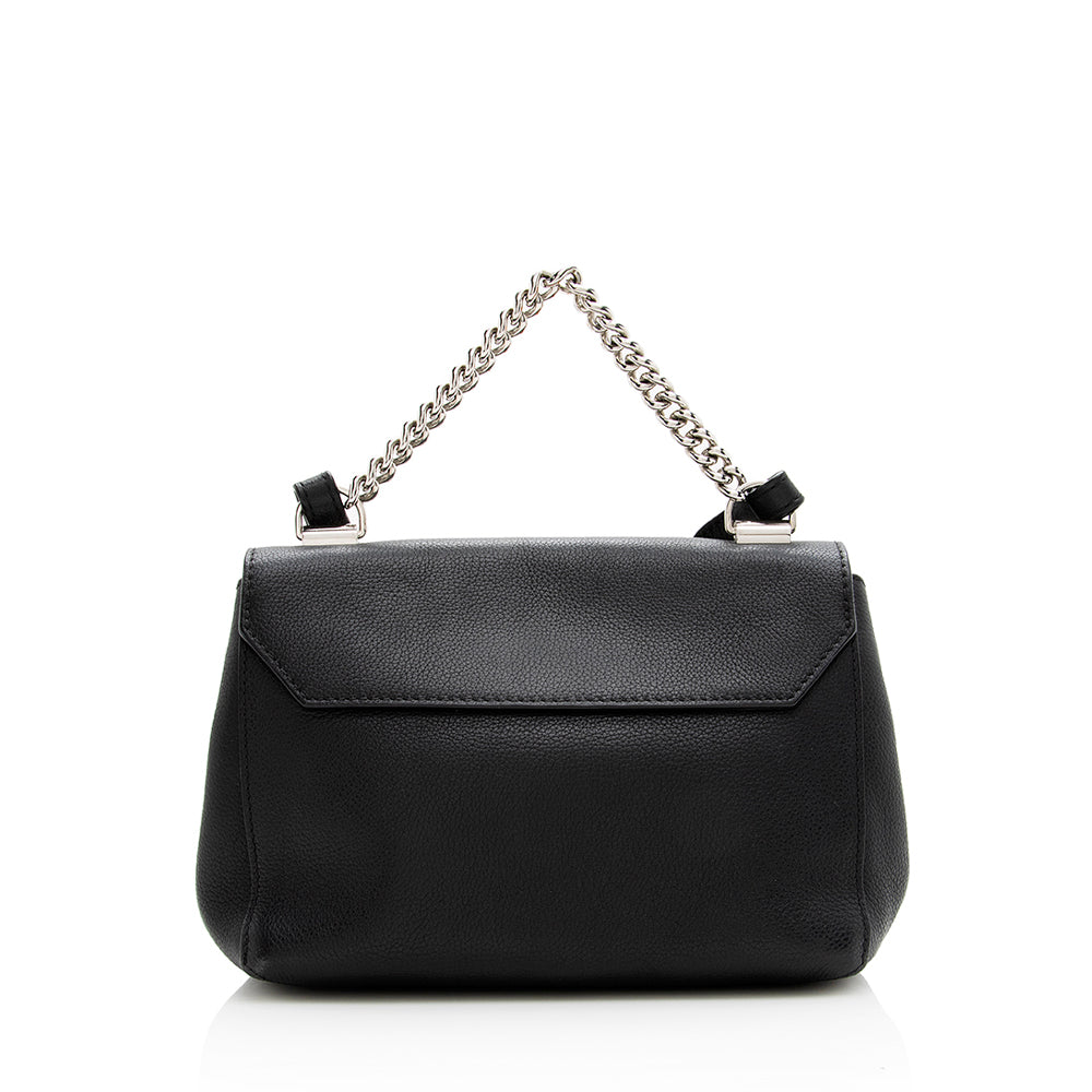 Louis Vuitton Calfskin Lockme II BB Shoulder Bag (SHF-18969)