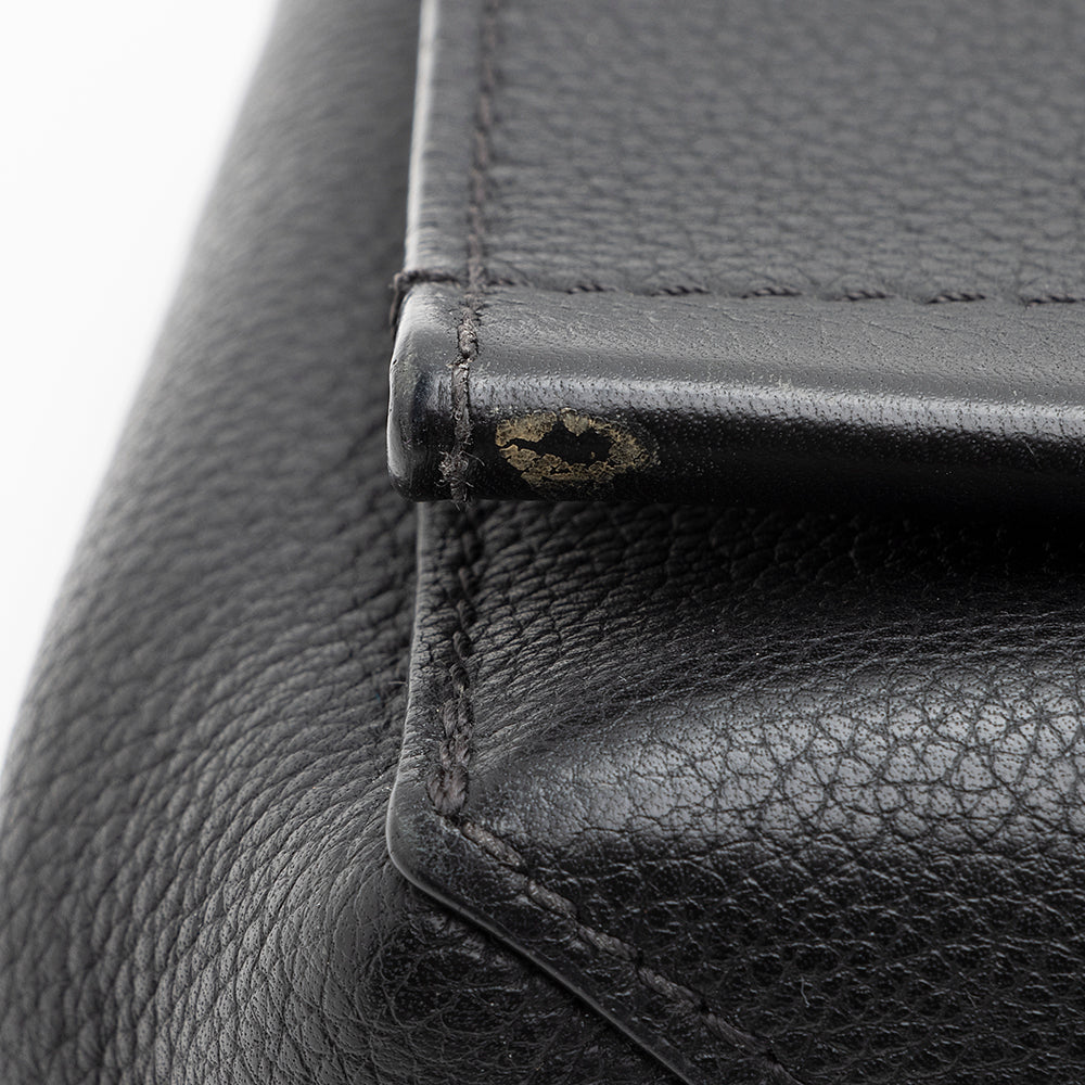 Louis Vuitton Calfskin Lockme II BB Shoulder Bag (SHF-18969)