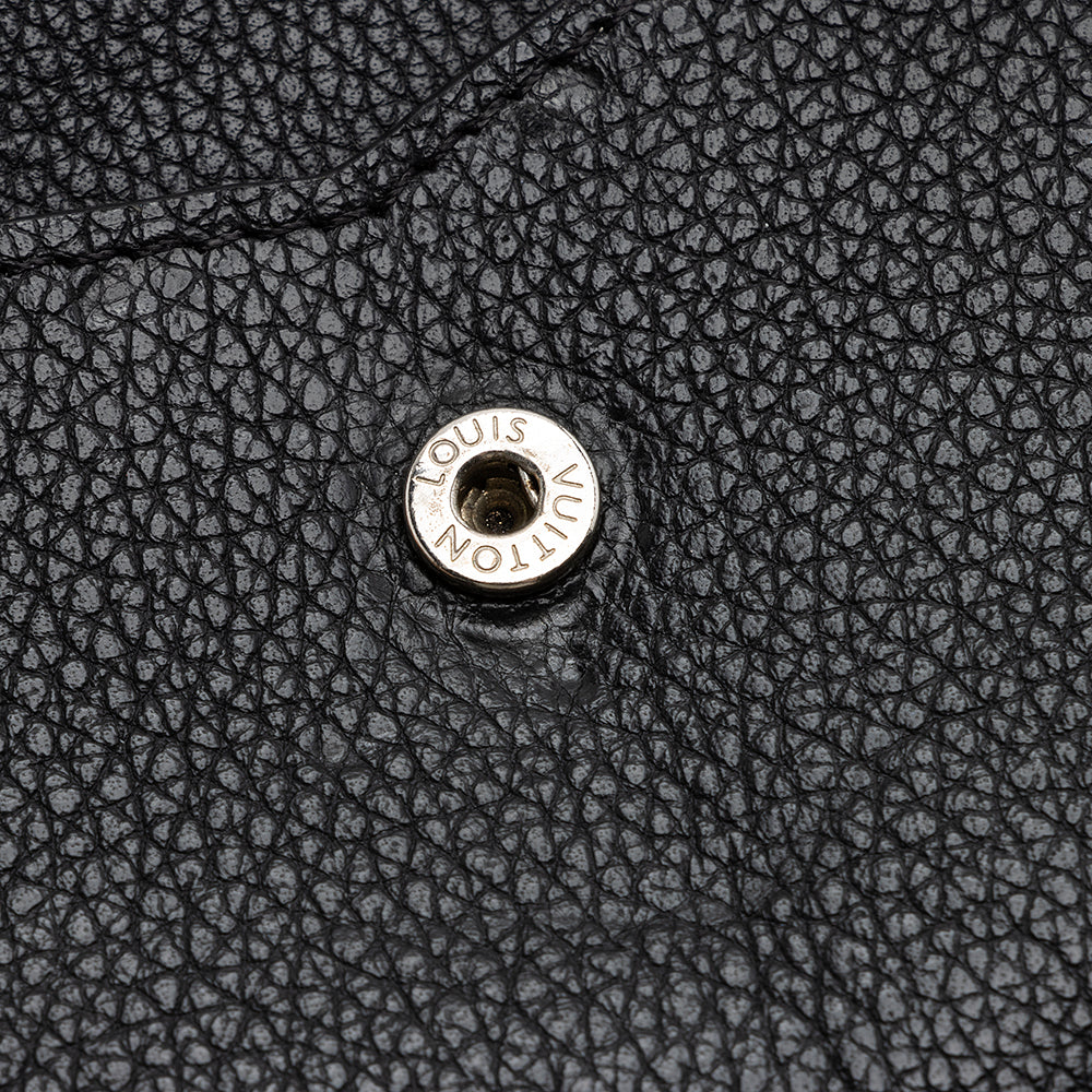 Louis Vuitton Calfskin Lockme Wallet (SHF-22060)