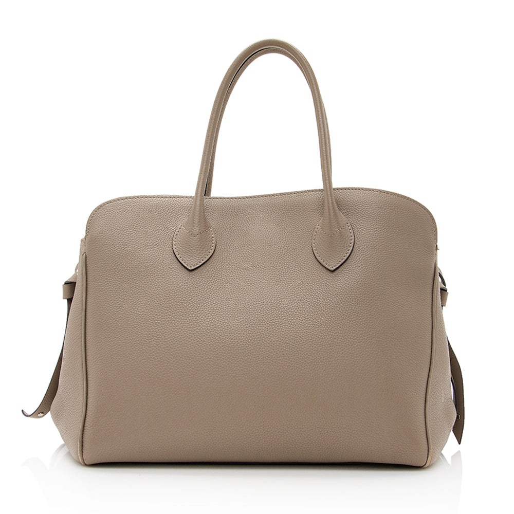 Louis Vuitton Veau Nuage Calfskin Milla MM Tote - FINAL SALE (SHF-19070)