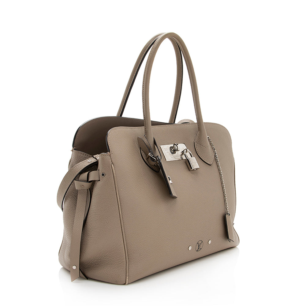Louis Vuitton Veau Nuage Calfskin Milla MM Tote - FINAL SALE (SHF-19070)