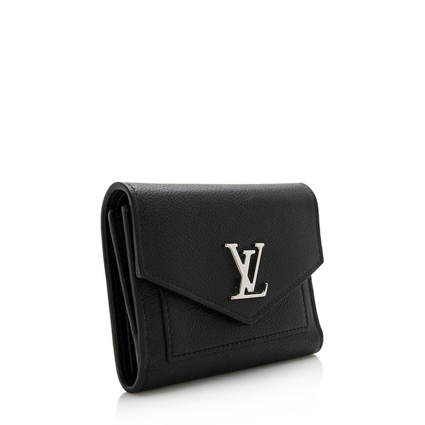 Louis Vuitton Calfskin MyLockme Compact Wallet (SHF-21972)
