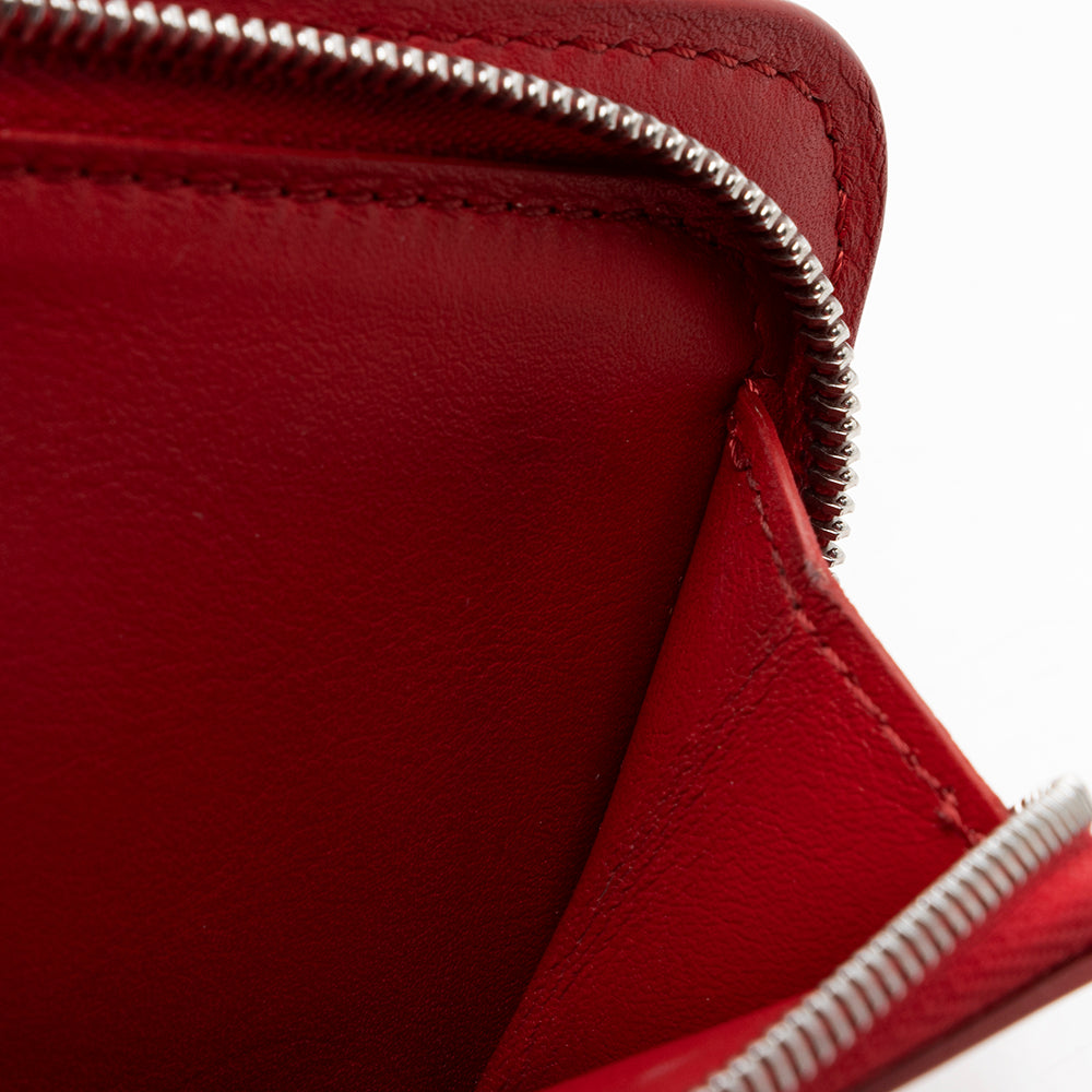 Louis Vuitton Calfskin New Wave Zippy Coin Wallet - FINAL SALE (SHF-18051)
