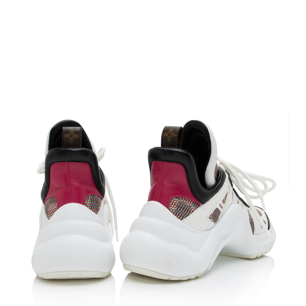 Archlight leather trainers Louis Vuitton Pink size 37.5 EU in Leather -  35857711
