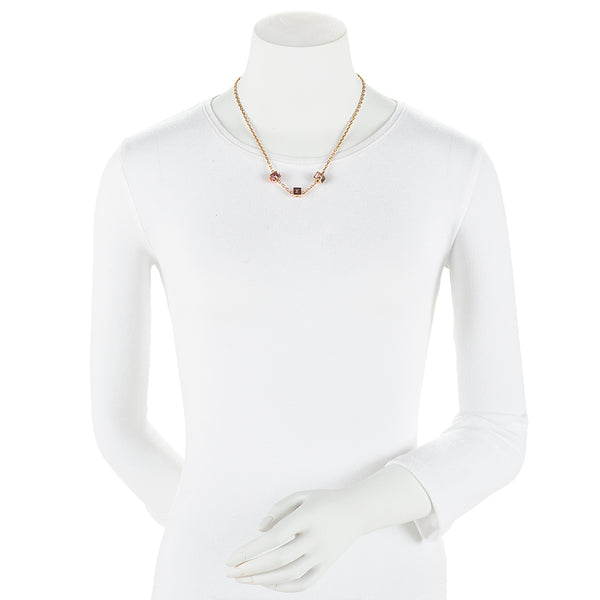 Louis Vuitton Silver Gamble Necklace Silvery Metal ref.396869 - Joli Closet