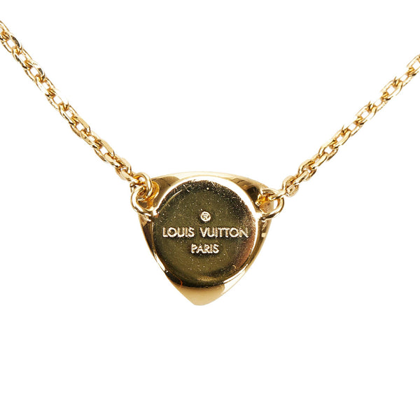 Louis Vuitton Crystal Trunkies Pendant Necklace (SHG-36861) – LuxeDH
